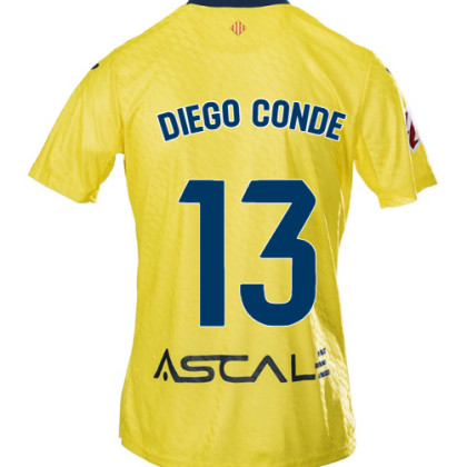Villarreal Home DIEGO CONDE 13 Jersey 25-26
