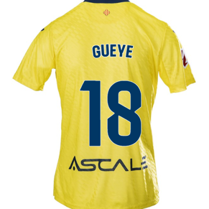 Villarreal Home GUEYE 18 Jersey 25-26