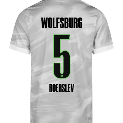 Wolfsburg Away ROERSLEV 5 Jersey 25-26