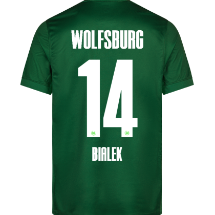 Wolfsburg Home BIALEK 14 Jersey 25-26