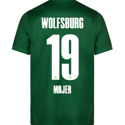 Wolfsburg Home MAJER 19 Jersey 25-26