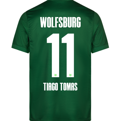 Wolfsburg Home TIAGO TOMAS 11 Jersey 25-26