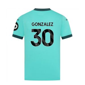Wolverhampton Wanderers 2025/26 (Away) GONZALEZ 30