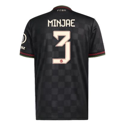 Bayern Munich Champions League MINJAE 3 Jersey Jersey 25-26