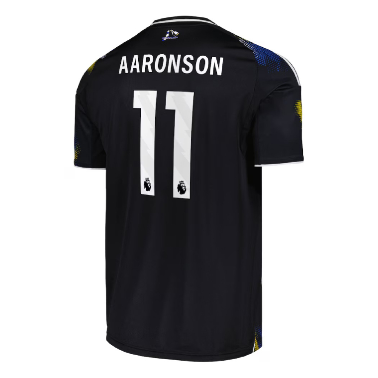 Leeds United Third AARONSON 11 Jersey 25-26