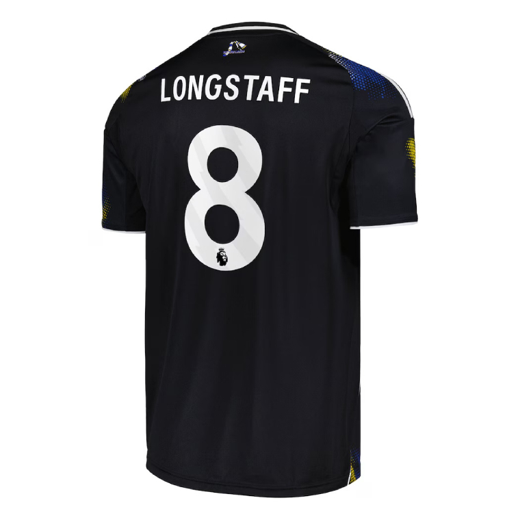 Leeds United Third LONGSTAFF 8 Jersey 25-26