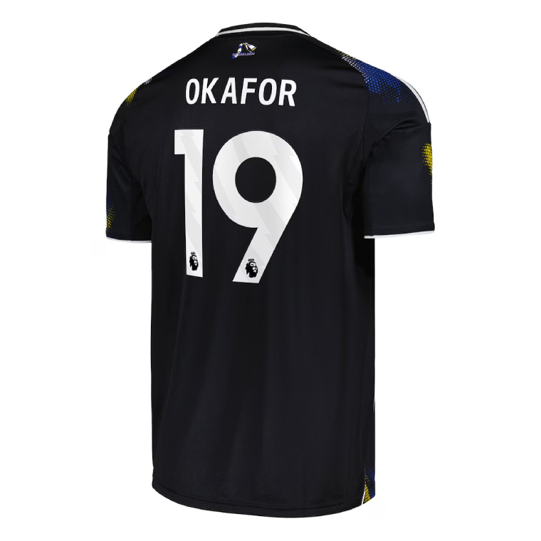 Leeds United Third OKAFOR 19 Jersey 25-26