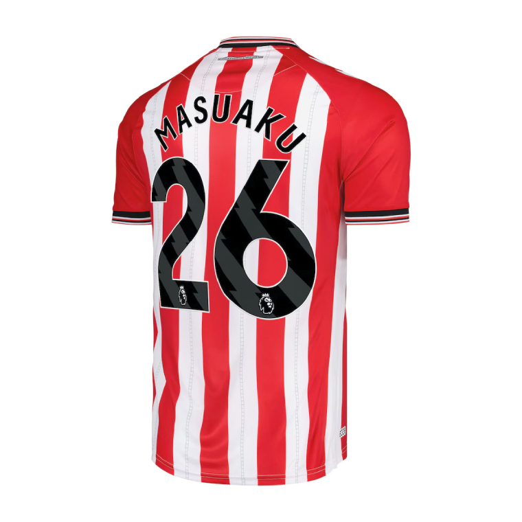 Sunderland Home MASUAKU 26 Jersey 25-26