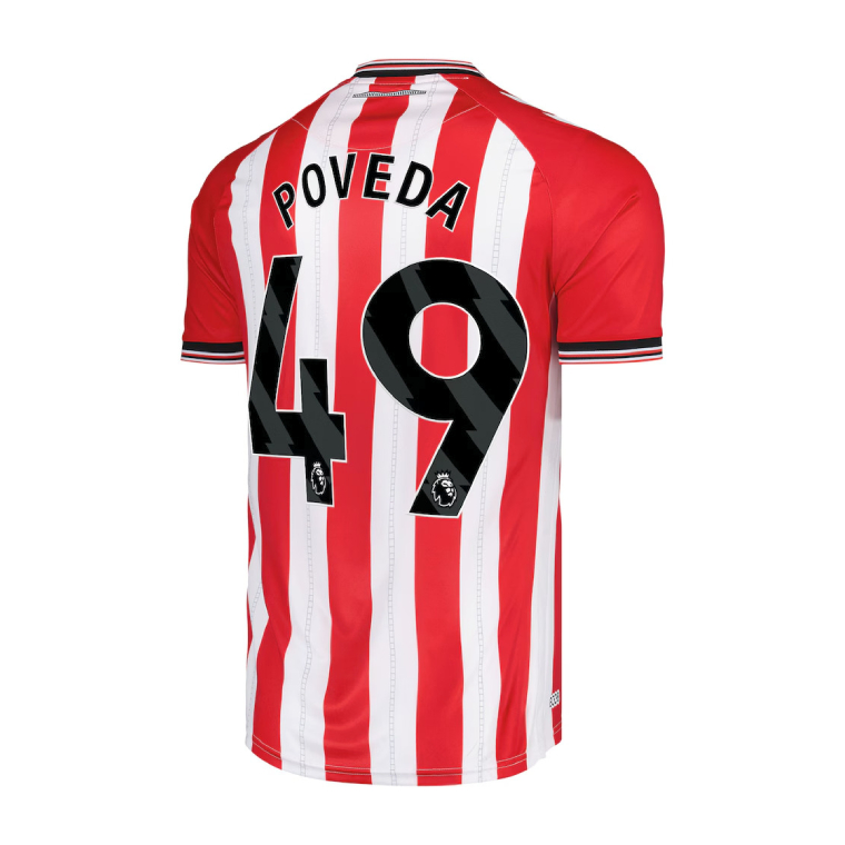 Sunderland Home POVEDA 49 Jersey 25-26
