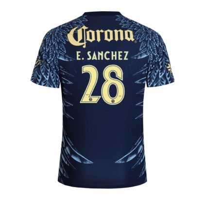 Club América Away E. Sanchez 28 Jersey 25-26
