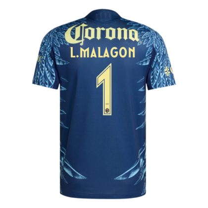 Club América Away L. MALAGON 1 Jersey 25-26 (Player Version)