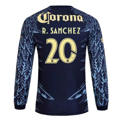 Club América Away R. SANCHEZ 20 Long Sleeve Jersey 25-26