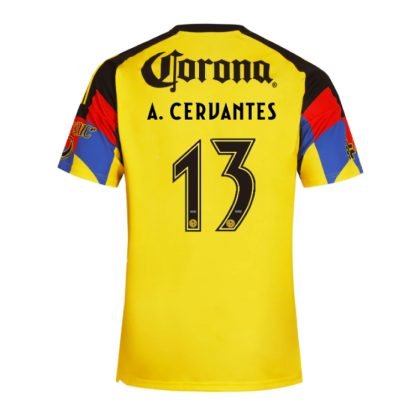 Club América Home A. Cervantes 13 Jersey 25-26