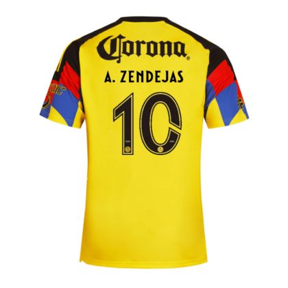 Club América Home A. Zendejas 10 Jersey 25-26