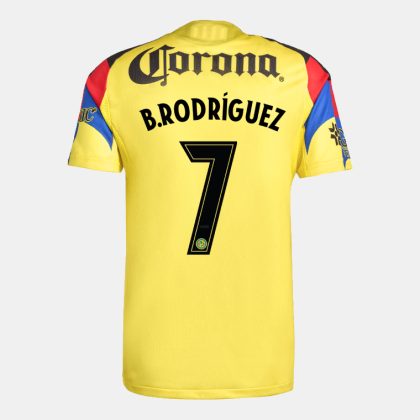 Club América Home B.RODRÍGUEZ 7 Jersey 25-26 (Player Version)