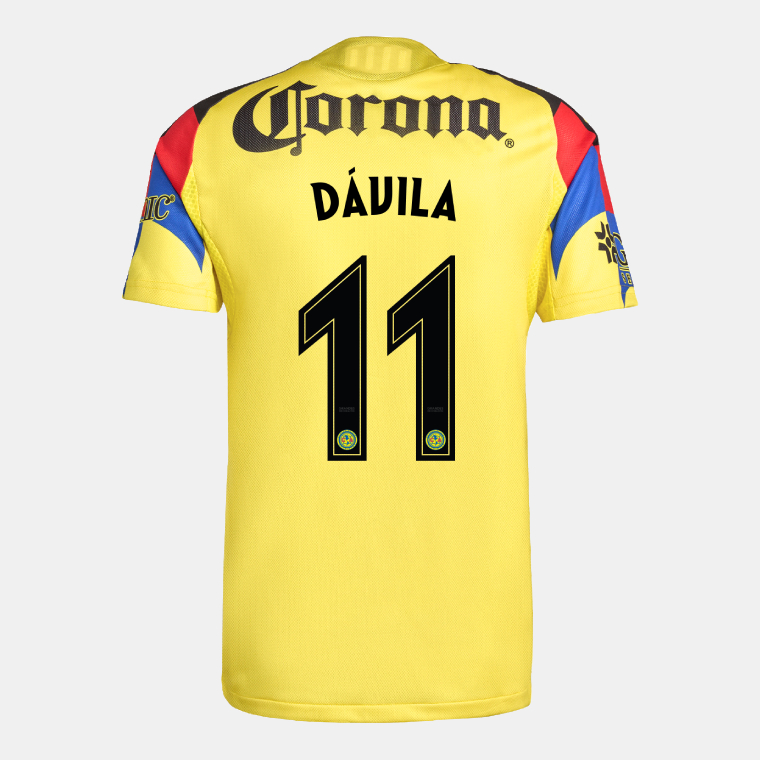 Club América Home DÁVILA 11 Jersey 25-26 (Player Version)