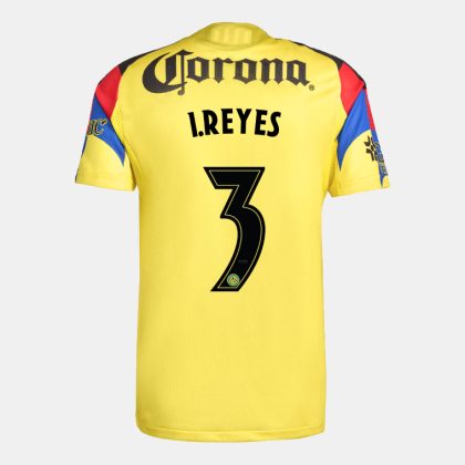 Club América Home I. REYES 3 Jersey 25-26 (Player Version)