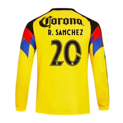 Club América Home R. SANCHEZ 20 Long Sleeve Jersey 25-26
