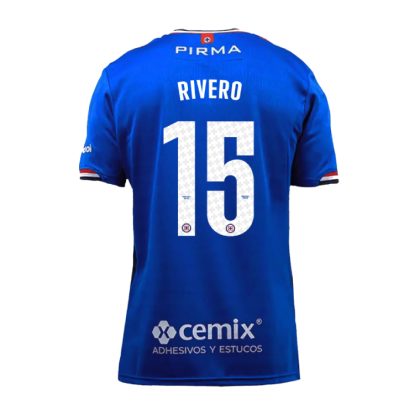 Cruz Azul Home RIVERO 15 Jersey 25-26