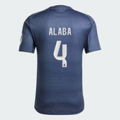 Real Madrid Away ALABA 4 Jersey 25-26 (Player Version)