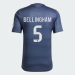 Real Madrid Away BELLINGHAM 5 Jersey 25-26 (Player Version)