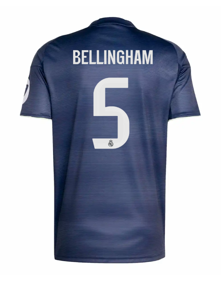 Real Madrid Away Bellingham 5 Jersey 25-26