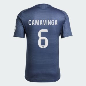 Real Madrid Away CAMAVINGA 6 Jersey 25-26 (Player Version)