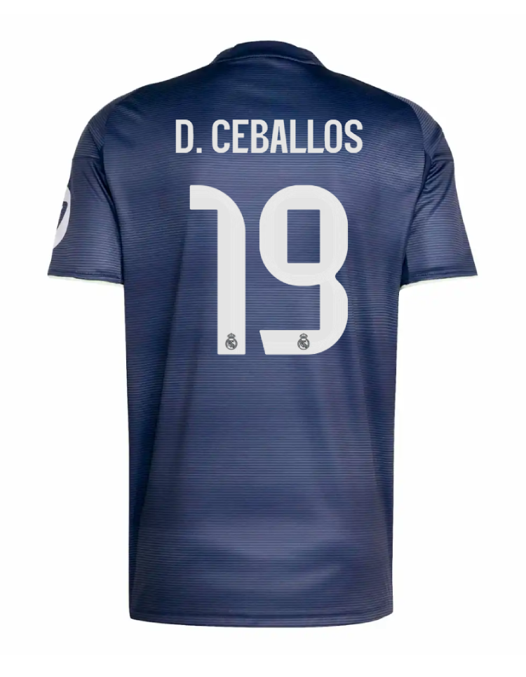 Real Madrid Away D. Ceballos 19 Jersey 25-26