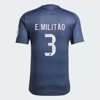 Real Madrid Away E. MILITÃO 3 Jersey 25-26 (Player Version)