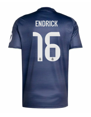 Real Madrid Away Endrick 16 Jersey 25-26