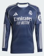 Real Madrid Away Long Sleeve Jersey 25-26