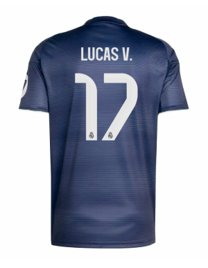 Real Madrid Away Lucas V. 17 Jersey 25-26
