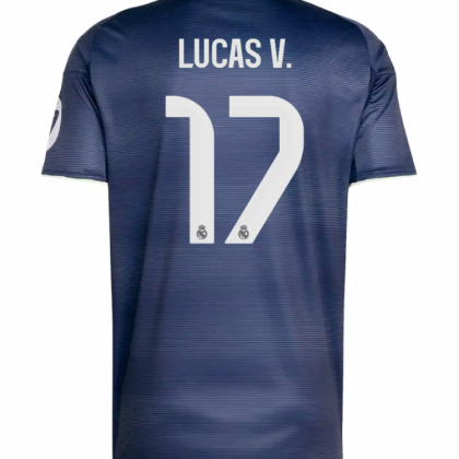 Real Madrid Away Lucas V. 17 Jersey 25-26
