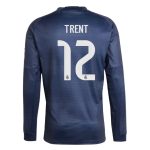 Real Madrid Away TRENT 12 Long Sleeve Jersey 25-26