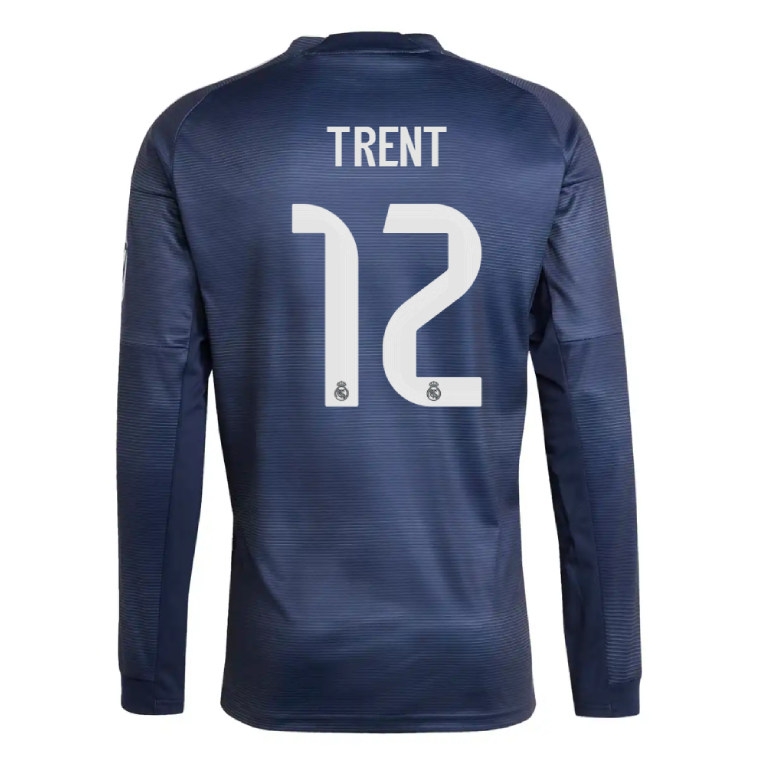 Real Madrid Away TRENT 12 Long Sleeve Jersey 25-26