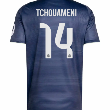 Real Madrid Away Tchouameni 14 Jersey 25-26