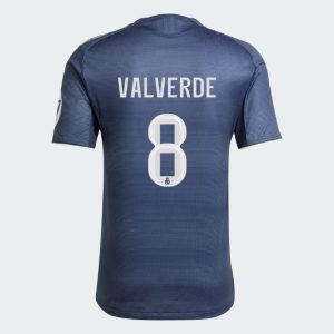 Real Madrid Away VALVERDE 8 Jersey 25-26 (Player Version)