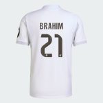 Real Madrid Home BRAHIM 21 Jersey 25-26 (Player Version)