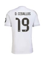 Real Madrid Home D. Ceballos 19 Jersey 25-26