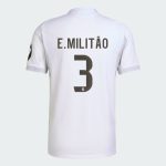 Real Madrid Home E. MILITÃO 3 Jersey 25-26 (Player Version)
