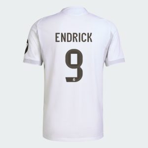 Real Madrid Home ENDRICK 9 Jersey 25-26 (Player Version)