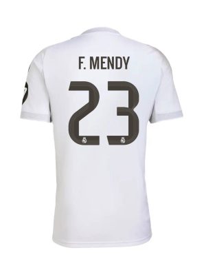 Real Madrid Home F. Mendy 23 Jersey 25-26