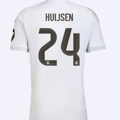 Real Madrid Home HUIJSEN 24 Jersey 25-26