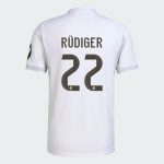 Real Madrid Home RÜDIGER 22 Jersey 25-26 (Player Version)