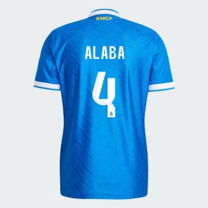 Real Madrid Third ALABA 4 Jersey 25-26 (Player Version)