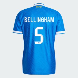 Real Madrid Third BELLINGHAM 5 Jersey 25-26 (Player Version)