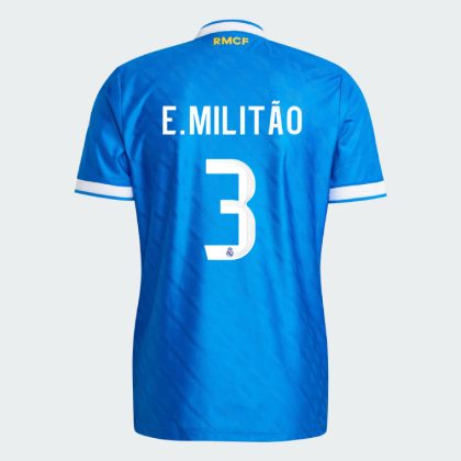 Real Madrid Third E. MILITÃO 3 Jersey 25-26 (Player Version)