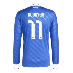 Real Madrid Third RODRYGO 11 Long Sleeve Jersey 25-26