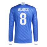 Real Madrid Third VALVERDE 8 Long Sleeve Jersey 25-26
