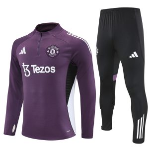 Manchester United Purple Training Suit Kit 25-26